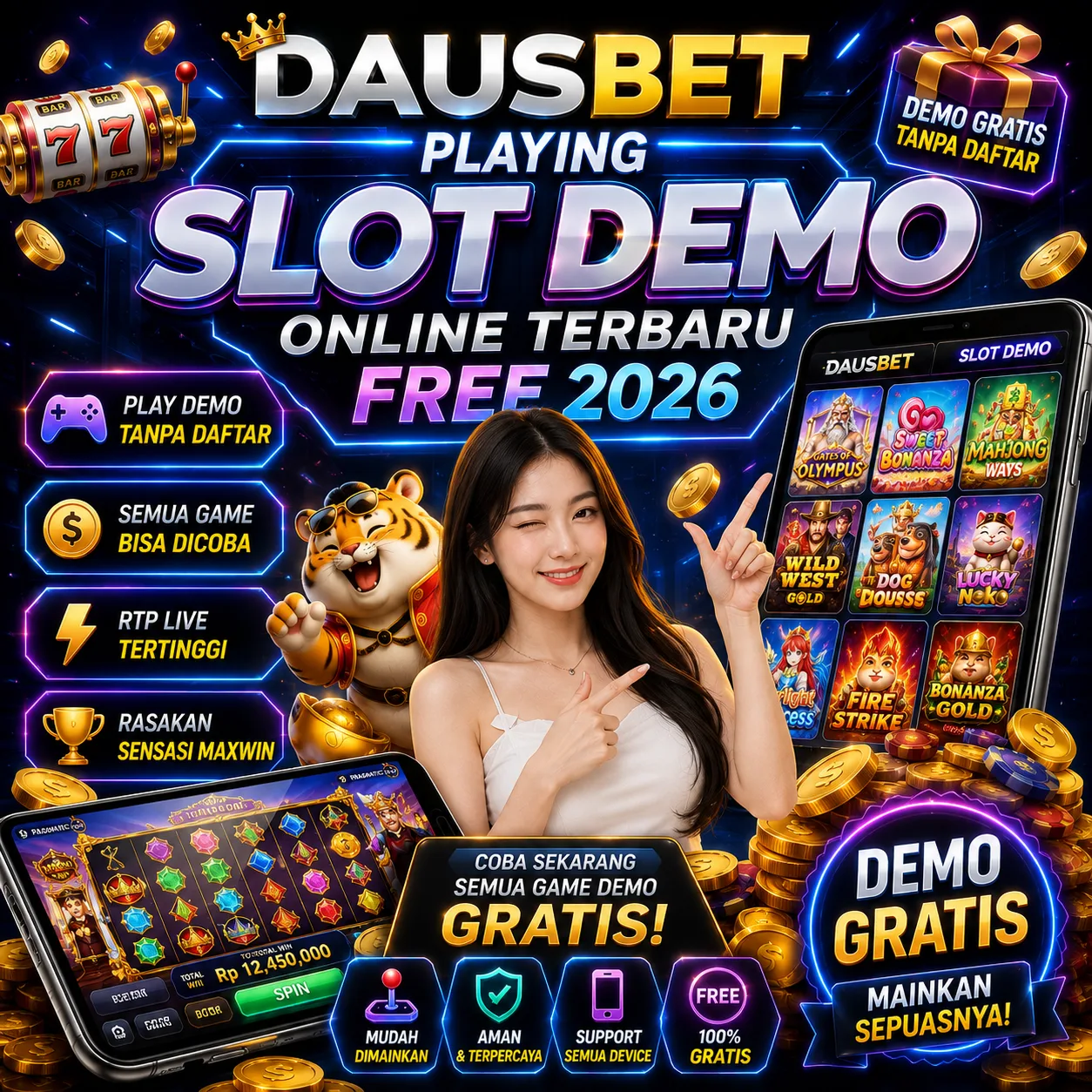 DAUSBET: Playing Slot Demo Online Terbaru Free 2026